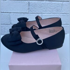 Black Satin Dress Shoes